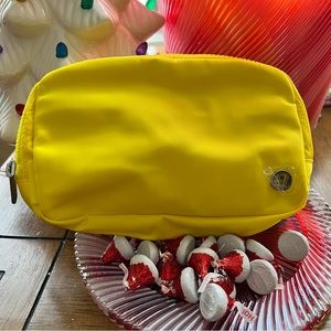 Lululemon Sonic Yellow Everywhere Belt Bag NWT
